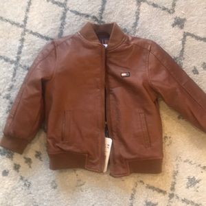 Mayoral Leatherette Jacket - toddler